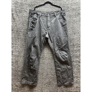 Coogi Australia Jeans Mens 42x35 (42x34)‎  Relaxed Loose Baggy Embroidered